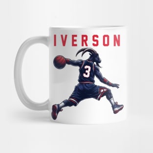 Goated Allen Inverson Philadelphia 76ers Mug